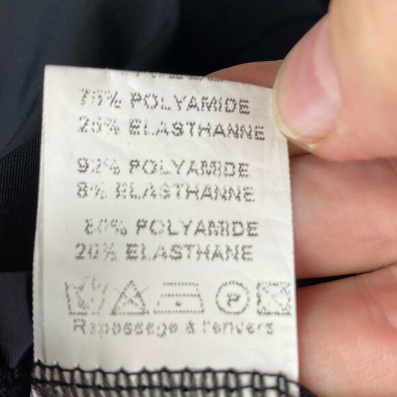 Deca Paris Tunic Dress Size M/L Black Mesh Art To Wear Modern - Picture 7 of 8